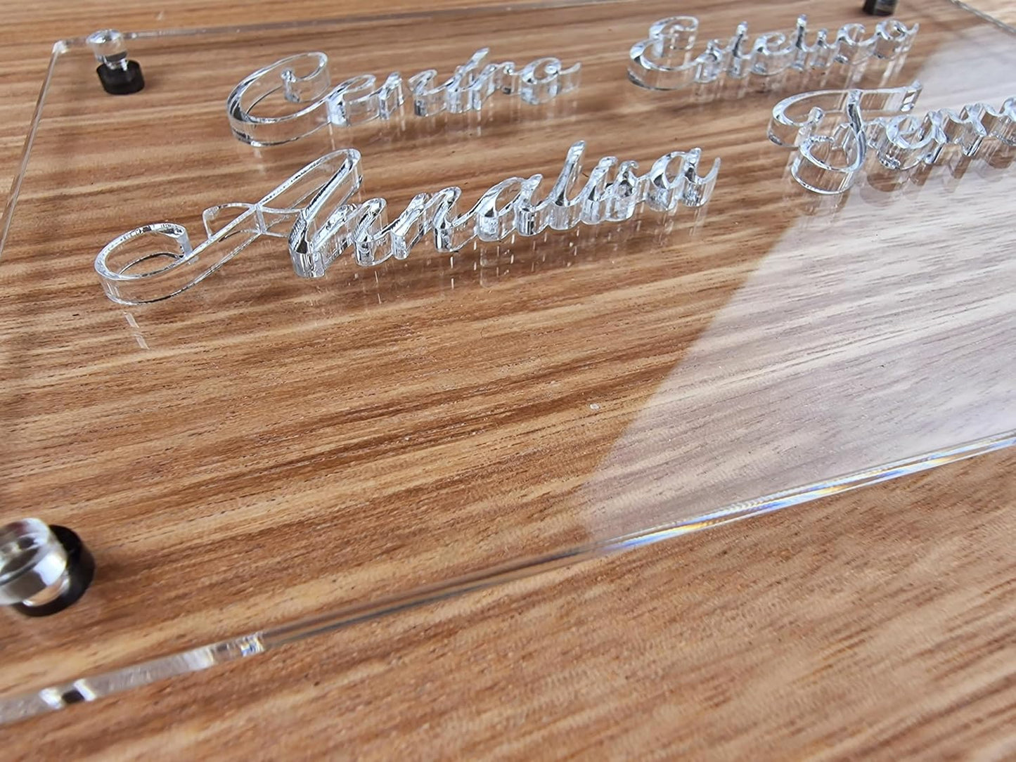 Targa in Plexiglass Personalizzata | Insegna con Caratteri in Rilievo 3mm | Targhetta Pubblicitaria, Dottori, Studi Professionali, Ristoranti, Attività commerciali